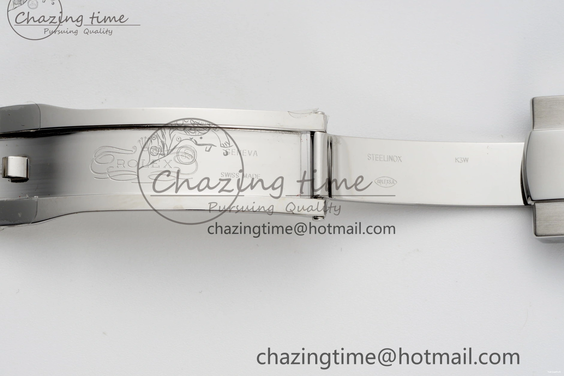 Bracelet Steel JDF DateJust on SS Dial Blue V2 VR3235 41 904L Oyster Textured 0309